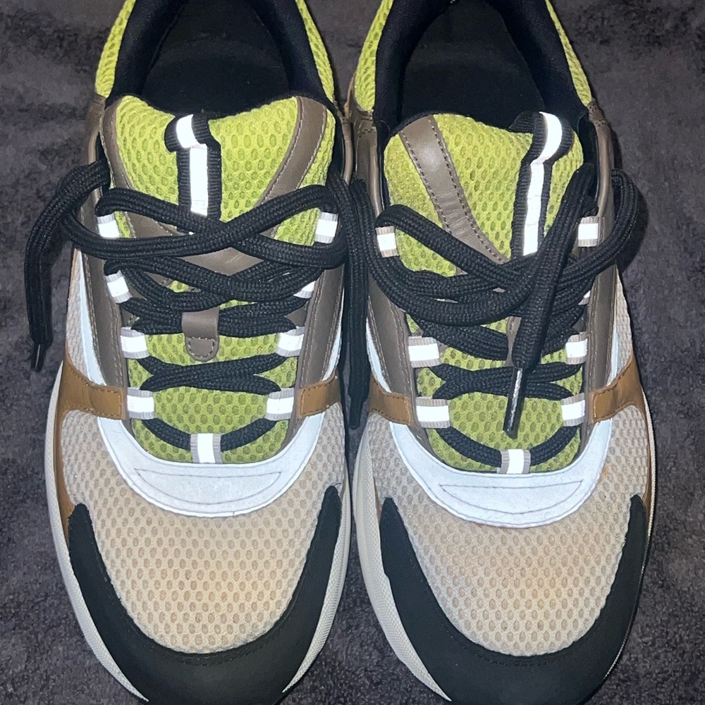 Dior Green and Brown Men's Sneakers